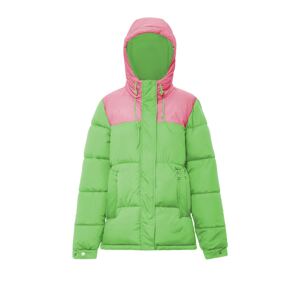 MO Téli dzseki  zöld / rózsaszín