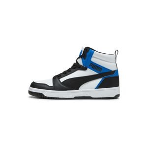 PUMA Magas szárú sportcipők 'Rebound V6'  kék / fekete / fehér