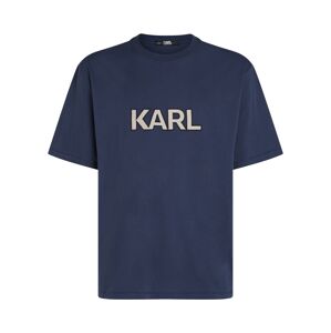 Karl Lagerfeld Póló  bézs / kék