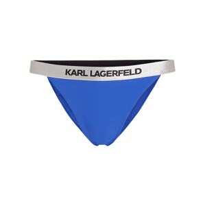 Karl Lagerfeld Bikini nadrágok  kék / fehér