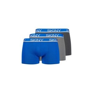 Skiny Boxeralsók  kék / szürke / sötétszürke / fehér