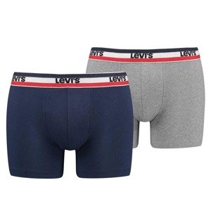 LEVI'S ® Boxeralsók  kék / szürke / piros / fehér