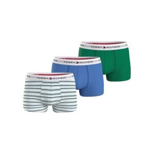 Tommy Hilfiger Underwear Boxeralsók 'Essential'  kék / zöld / fehér