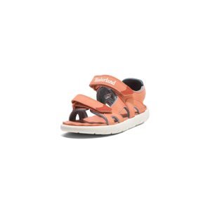 TIMBERLAND Nyitott cipők 'Perkins'  homár / világos narancs / fehér