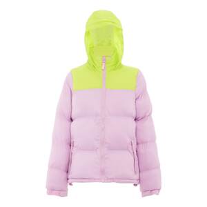MO Téli dzseki  neonsárga / világos-rózsaszín
