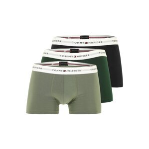 Tommy Hilfiger Underwear Boxeralsók 'Essential'  éjkék / greige / zöld / fehér
