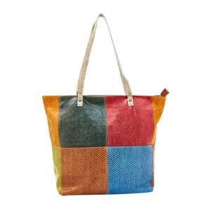 FELIPA Shopper táska  kék / narancs / piros / fekete