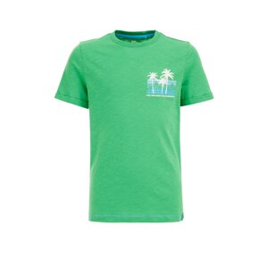 WE Fashion Póló  kék / zöld / fehér