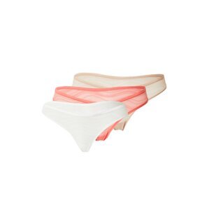 Calvin Klein Underwear String bugyik  korál / piros / fehér