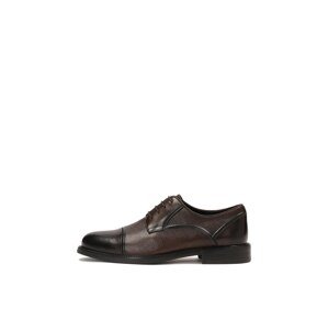 Kazar Fűzős cipő  sötét barna / fekete