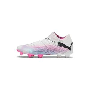 PUMA Futballcipők 'Future 7 Ultimate'  világoskék / rózsaszín / fekete / fehér