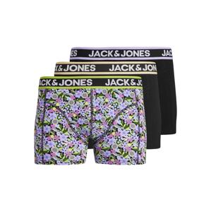 JACK & JONES Boxeralsók 'FLAW'  világoskék / khaki / világoszöld / fekete