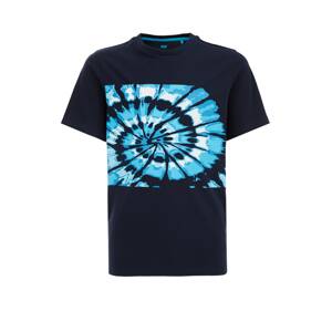 WE Fashion Póló  kék / tengerészkék / vízszín / fehér
