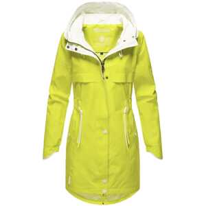 NAVAHOO Funkcionális kabátok 'Xankaa'  limone / fehér