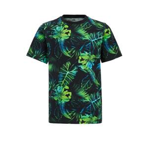 WE Fashion Póló  vízszín / zöld / fűzöld / sötétzöld