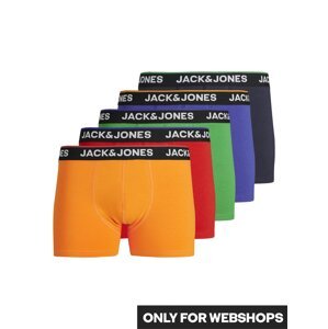JACK & JONES Boxeralsók  kék / tengerészkék / zöld / narancs / piros