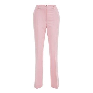 WE Fashion Ráncos nadrág  világos-rózsaszín