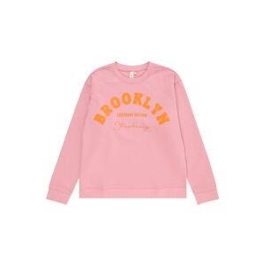 Vero Moda Girl Tréning póló 'LINSEY'  narancs / rózsaszín