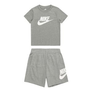 Nike Sportswear Szettek 'CLUB'  szürke melír / fehér
