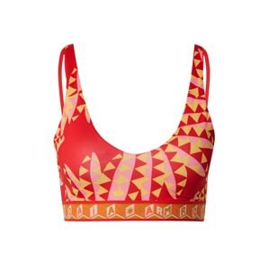ADIDAS PERFORMANCE Sport bikini felső 'FARM'  sárga / világosszürke / rózsaszín / piros