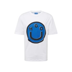 HUGO Blue Póló 'Nimper'  kék / fekete / fehér