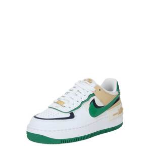 Nike Sportswear Rövid szárú sportcipők 'AF1 SHADOW'  bézs / zöld / fekete / fehér