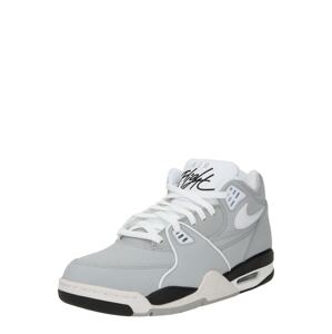 Nike Sportswear Rövid szárú sportcipők 'AIR FLIGHT 89'  szürke / fekete / fehér