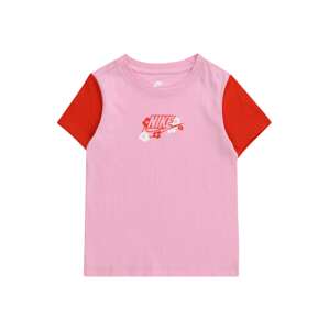 Nike Sportswear Póló 'YOUR MOVE'  rózsaszín / piros / fehér