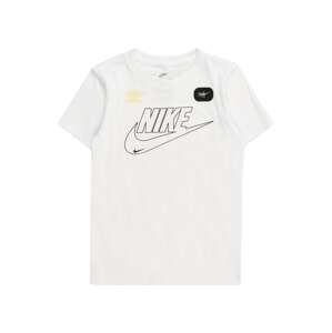 Nike Sportswear Póló 'CLUB+ FUTURA'  sárga / fekete / fehér