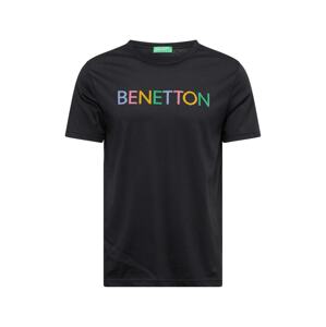 UNITED COLORS OF BENETTON Póló  világoskék / sárga / zöld / fekete