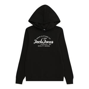 Jack & Jones Junior Tréning póló 'FOREST'  fekete / fehér
