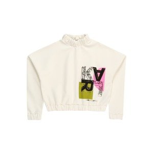 Karl Lagerfeld Tréning póló  ekrü / olíva / rózsaszín / fekete