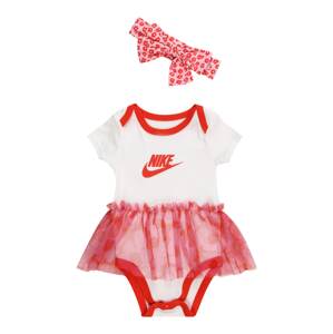 Nike Sportswear Kezeslábasok  rózsaszín / piros / fehér