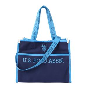 U.S. POLO ASSN. Shopper táska 'Halifax'  tengerészkék / világoskék