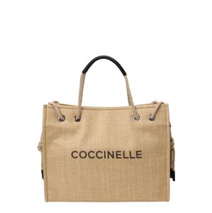 Coccinelle Shopper táska  homok / fekete