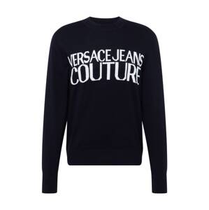 Versace Jeans Couture Pulóver  fekete / fehér