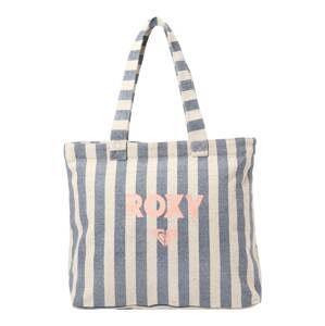 ROXY Shopper táska 'FAIRY BEACH'  világos bézs / zafir / rózsaszín