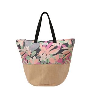 ROXY Shopper táska 'WAIKIKI LIFE'  bézs / antracit / lazac / rózsaszín