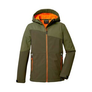 KILLTEC Kültéri kabátok  zöld / olíva / sötét narancssárga