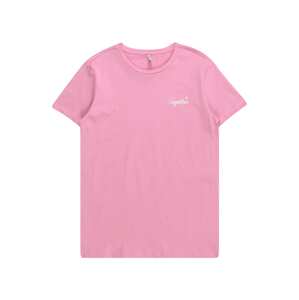 KIDS ONLY Póló 'NAJA'  világos-rózsaszín / fehér