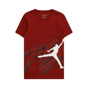 Jordan Póló 'MESH FLIGHT'  piros / burgundi vörös / fehér