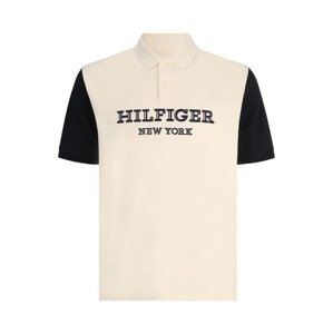 Tommy Hilfiger Big & Tall Póló  világos bézs / fekete