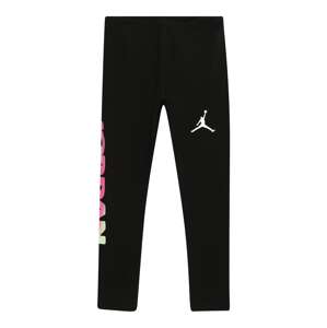 Jordan Leggings 'DELORIS'  pasztellzöld / rózsaszín / fekete / fehér