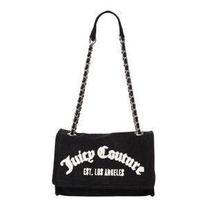 Juicy Couture Válltáskák 'Iris'  fekete / ezüst / fehér