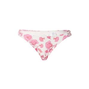 HOLLISTER Bikini nadrágok  őszibarack / világos-rózsaszín / fehér