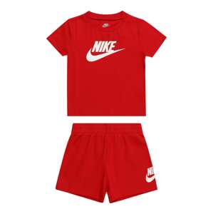 Nike Sportswear Jogging ruhák 'CLUB'  piros / piszkosfehér