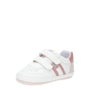 TOMMY HILFIGER Tipegő cipők  rózsaszín / fáradt rózsaszín / fehér