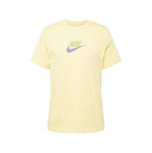 Nike Sportswear Póló 'SPRING BREAK SUN'  világos sárga / világoszöld / sötétlila / narancs