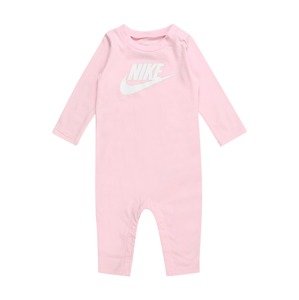 Nike Sportswear Kezeslábas  rózsaszín / fehér