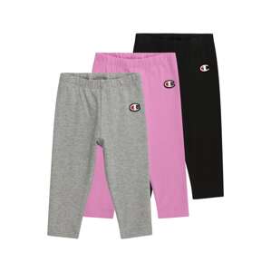 Champion Authentic Athletic Apparel Leggings  szürke melír / világos-rózsaszín / fekete / fehér